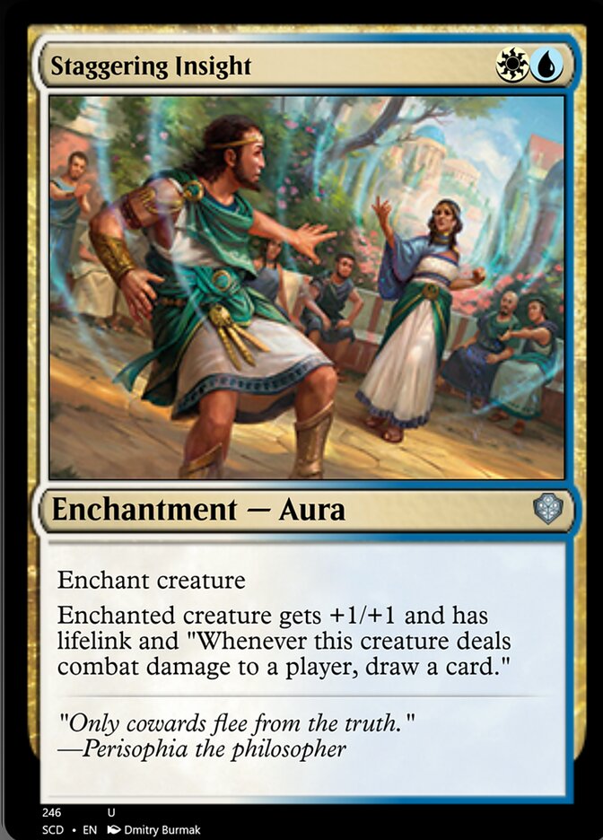 Staggering Insight [Starter Commander Decks] | Impulse Games and Hobbies