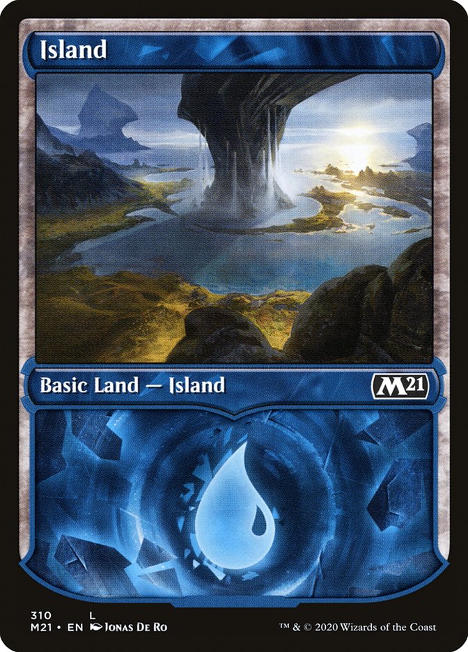 Island (310) (Showcase) [Core Set 2021] | Impulse Games and Hobbies