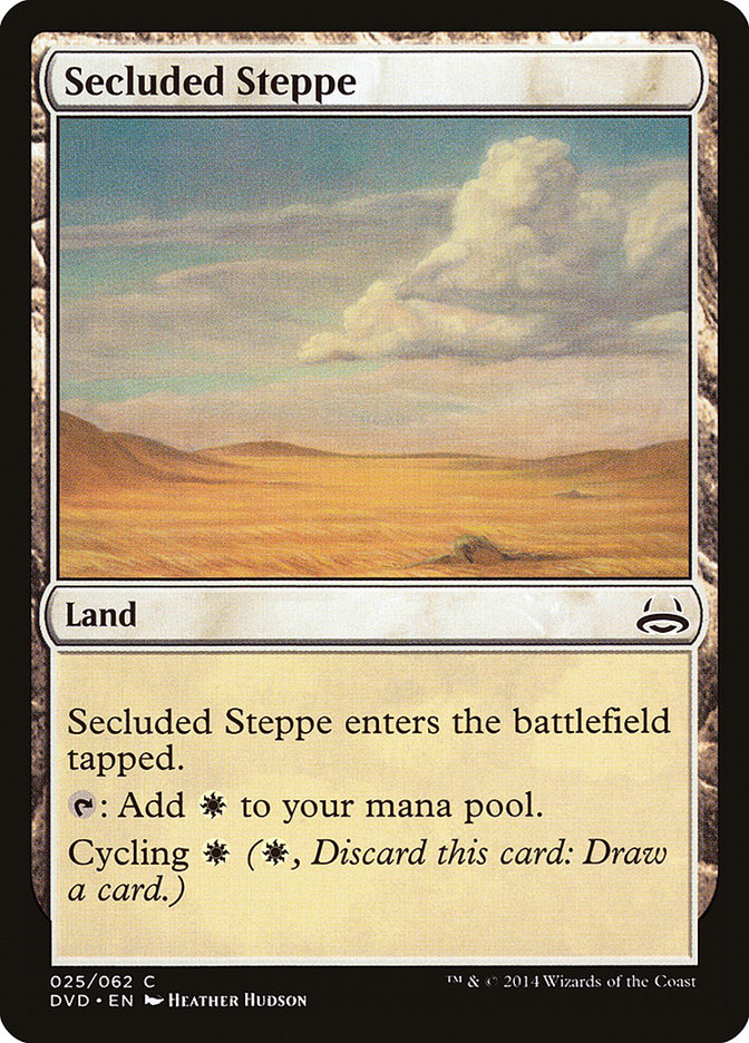 Secluded Steppe (Divine vs. Demonic) [Duel Decks Anthology] | Impulse Games and Hobbies