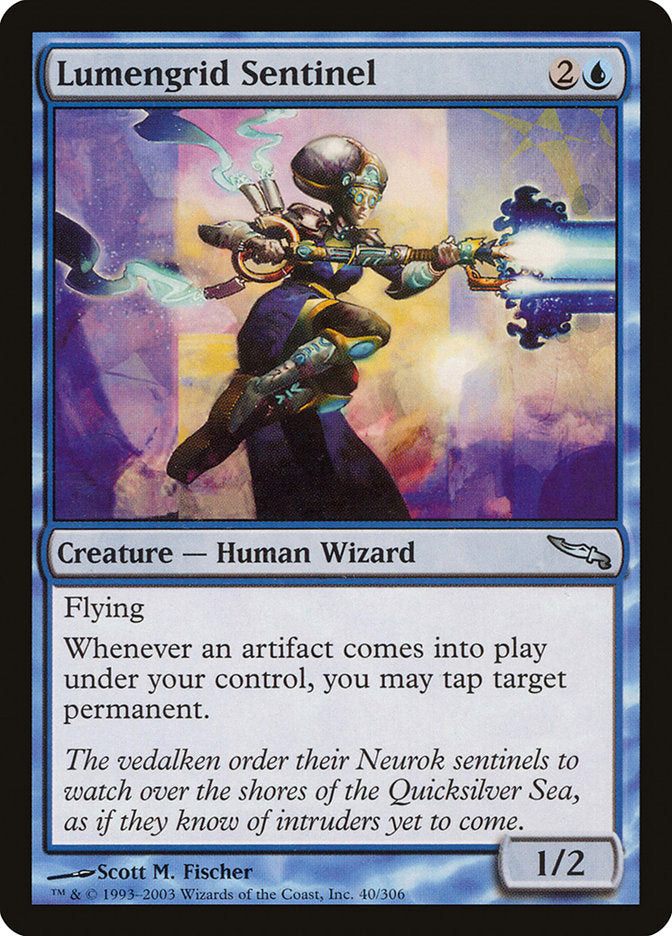 Lumengrid Sentinel [Mirrodin] | Impulse Games and Hobbies