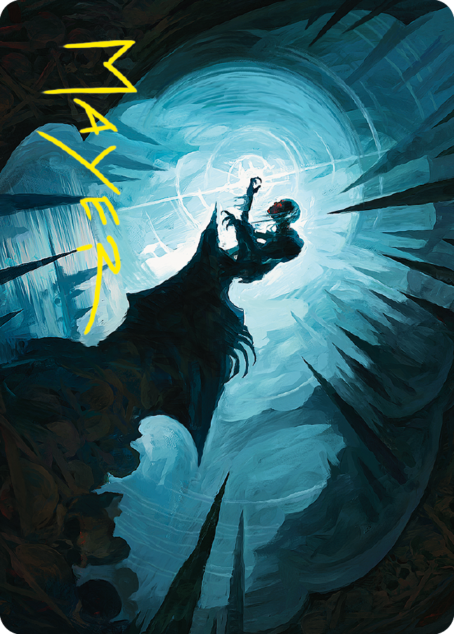 Gollum, Patient Plotter Art Card (Gold-Stamped Signature) [The Lord of the Rings: Tales of Middle-earth Art Series] | Impulse Games and Hobbies