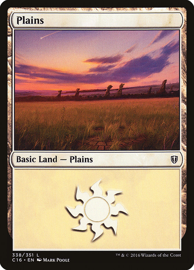 Plains (338) [Commander 2016] | Impulse Games and Hobbies