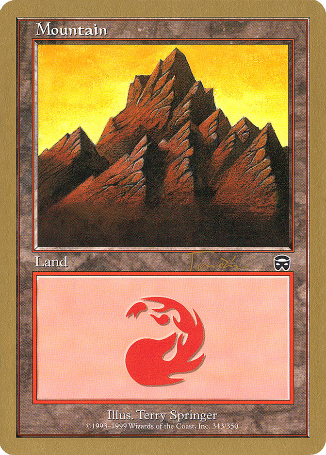 Mountain (jt343) (Jan Tomcani) (MMQ) [World Championship Decks 2001] | Impulse Games and Hobbies