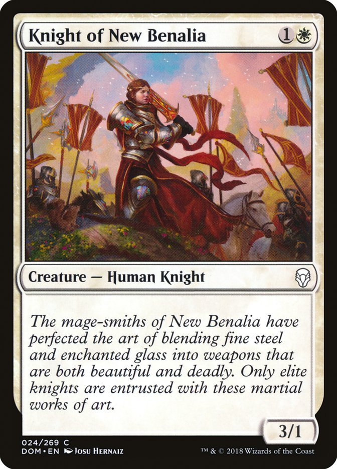 Knight of New Benalia [Dominaria] | Impulse Games and Hobbies