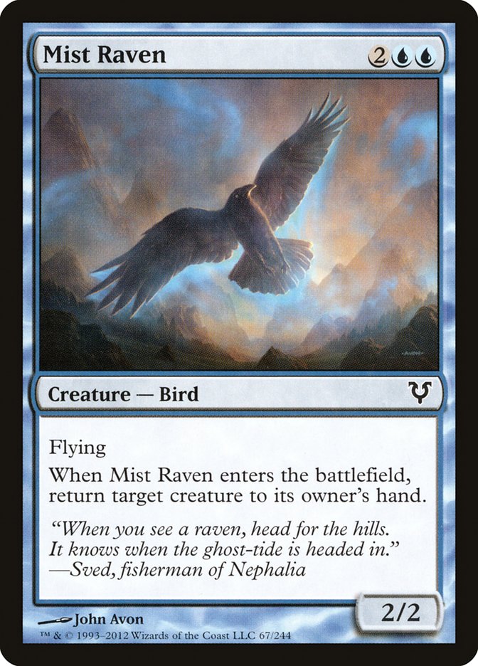 Mist Raven [Avacyn Restored] | Impulse Games and Hobbies