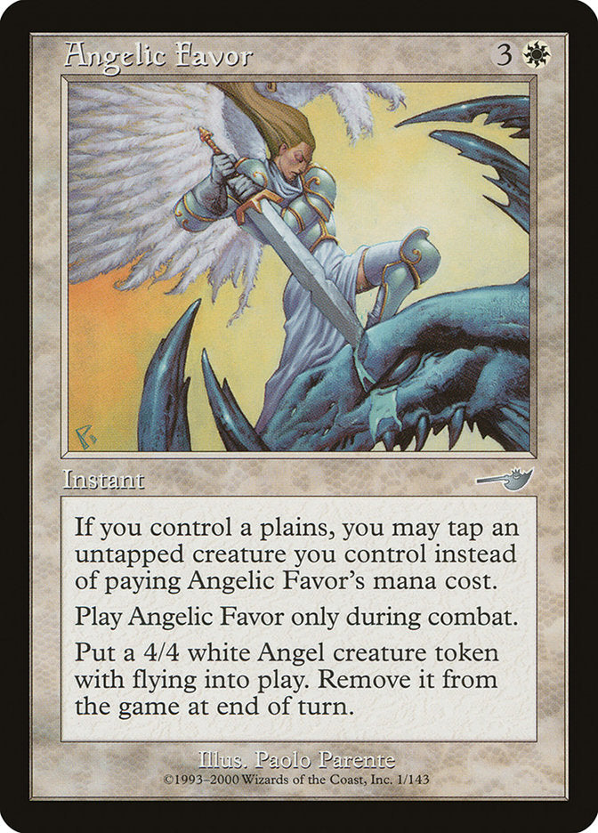 Angelic Favor [Nemesis] | Impulse Games and Hobbies