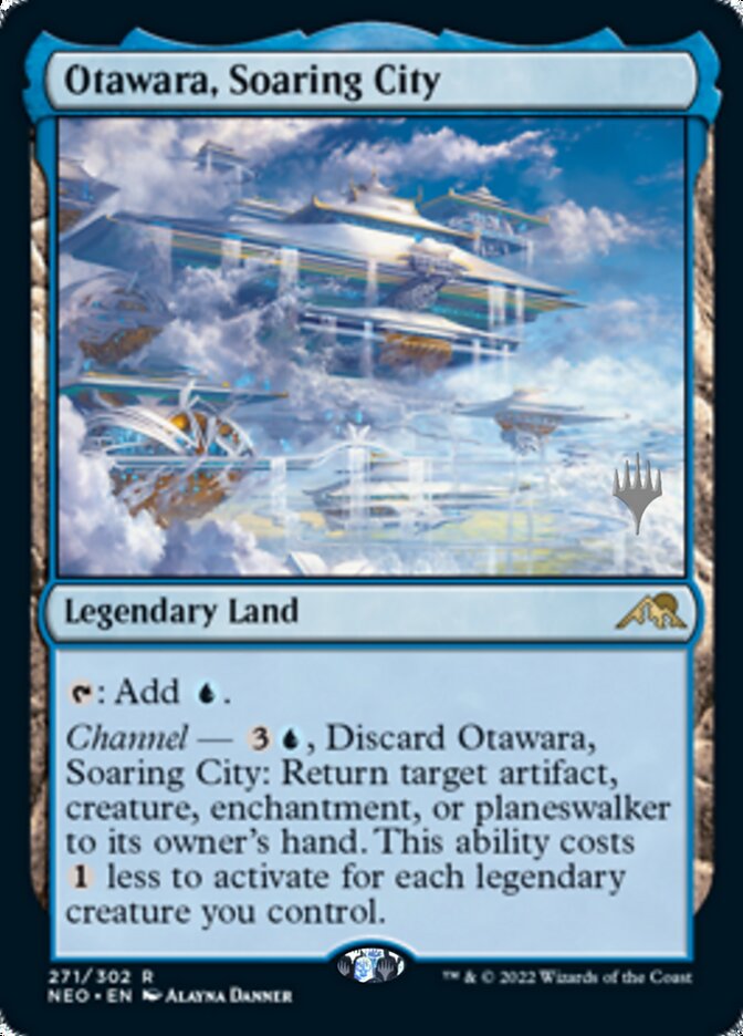 Otawara, Soaring City (Promo Pack) [Kamigawa: Neon Dynasty Promos] | Impulse Games and Hobbies