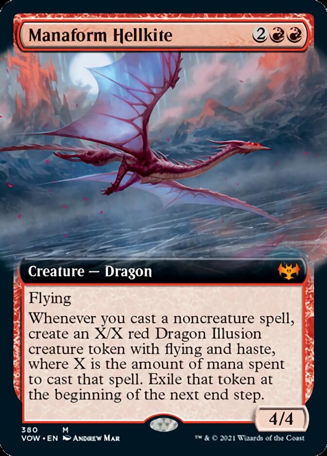 Manaform Hellkite (Extended) [Innistrad: Crimson Vow] | Impulse Games and Hobbies