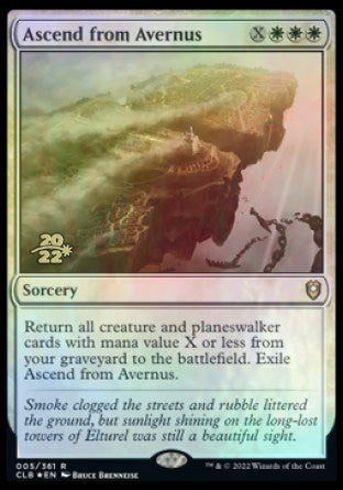 Ascend from Avernus [Commander Legends: Battle for Baldur's Gate Prerelease Promos] | Impulse Games and Hobbies