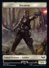 Soldier (003) // Sicarian Infiltrator Double-sided Token [Universes Beyond: Warhammer 40,000 Tokens] | Impulse Games and Hobbies