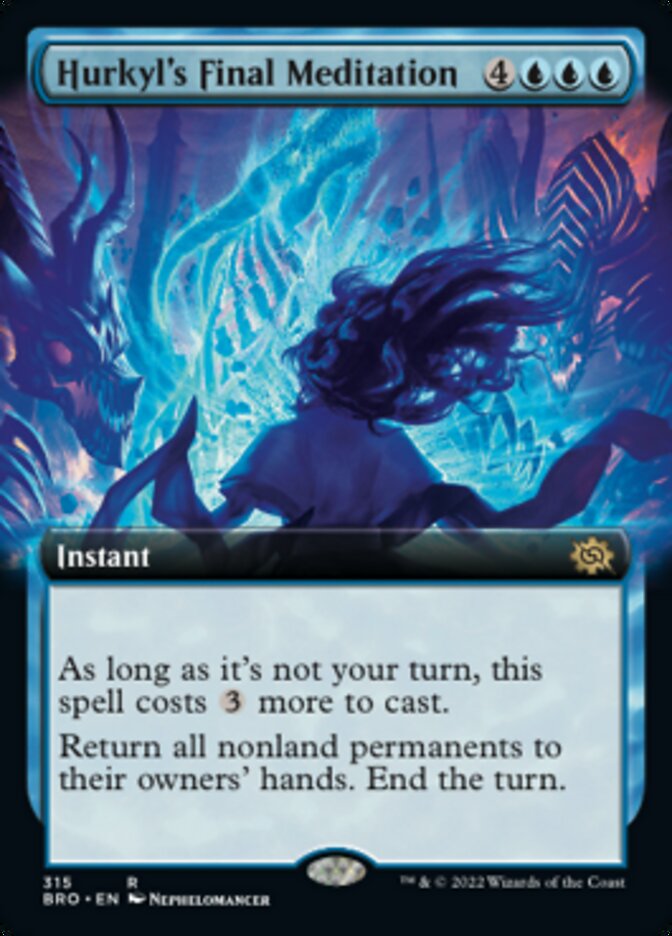 Hurkyl's Final Meditation (Extended Art) [The Brothers' War] | Impulse Games and Hobbies