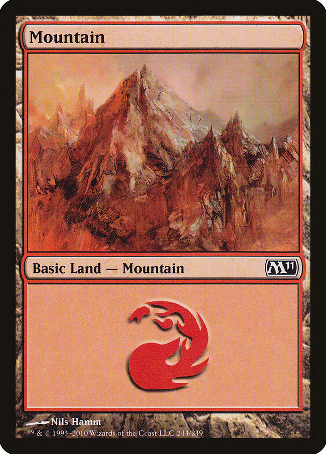 Mountain (244) [Magic 2011] | Impulse Games and Hobbies