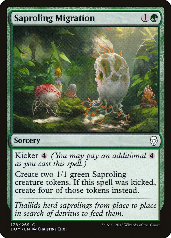 Saproling Migration [Dominaria] | Impulse Games and Hobbies