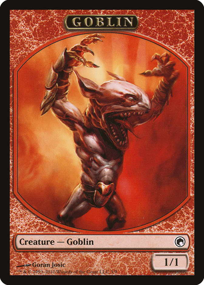 Goblin Token [Scars of Mirrodin Tokens] | Impulse Games and Hobbies