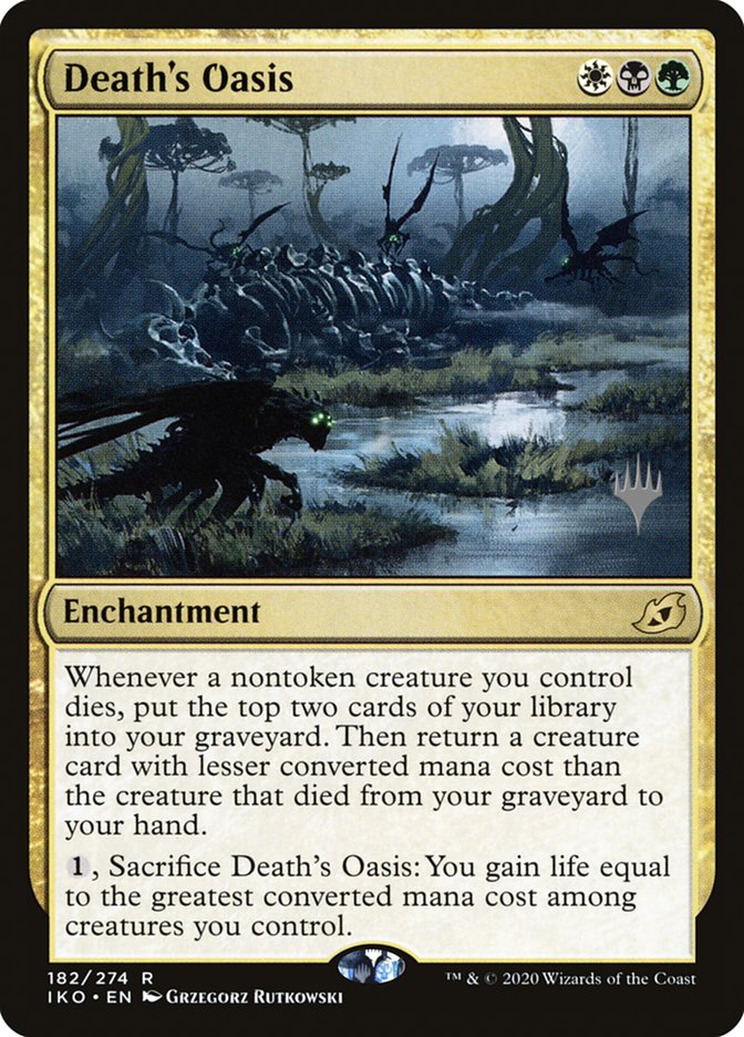 Death's Oasis (Promo Pack) [Ikoria: Lair of Behemoths Promos] | Impulse Games and Hobbies