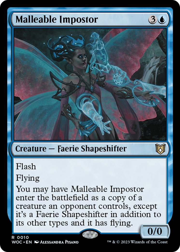 Malleable Impostor [Wilds of Eldraine Commander] | Impulse Games and Hobbies