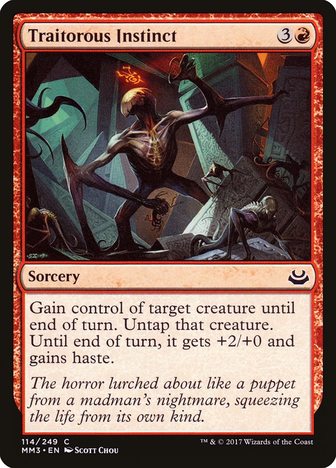 Traitorous Instinct [Modern Masters 2017] | Impulse Games and Hobbies