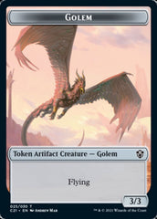 Golem (025) // Thopter Token [Commander 2021 Tokens] | Impulse Games and Hobbies