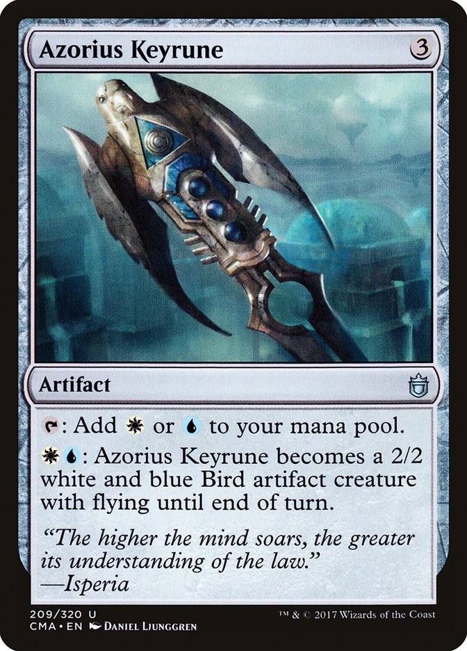 Azorius Keyrune [Commander Anthology] | Impulse Games and Hobbies