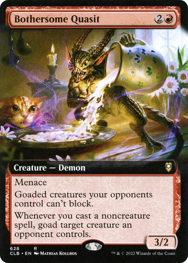 Bothersome Quasit (Extended Art) [Commander Legends: Battle for Baldur's Gate] | Impulse Games and Hobbies