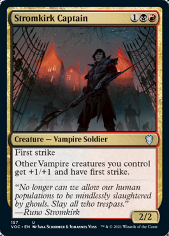 Stromkirk Captain [Innistrad: Crimson Vow Commander] | Impulse Games and Hobbies