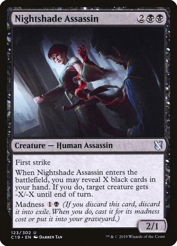 Nightshade Assassin [Commander 2019] | Impulse Games and Hobbies