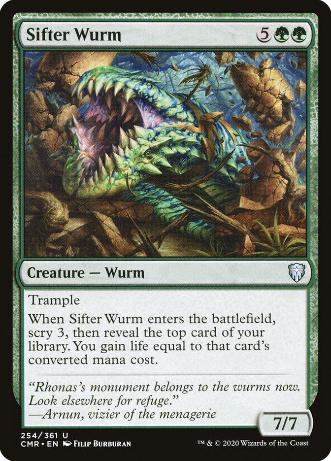 Sifter Wurm [Commander Legends] | Impulse Games and Hobbies