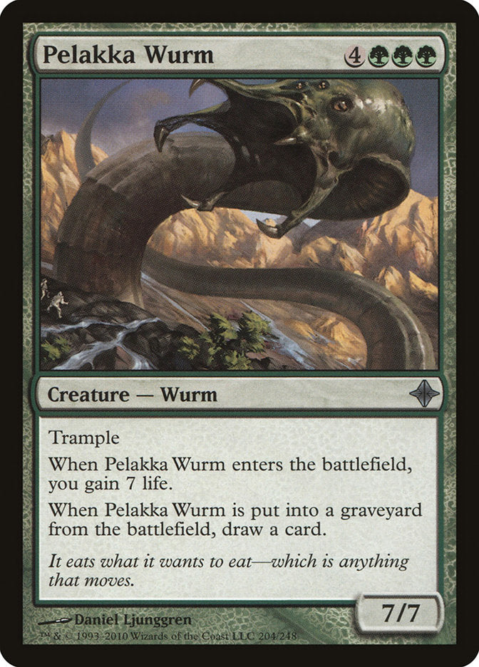 Pelakka Wurm [Rise of the Eldrazi] | Impulse Games and Hobbies