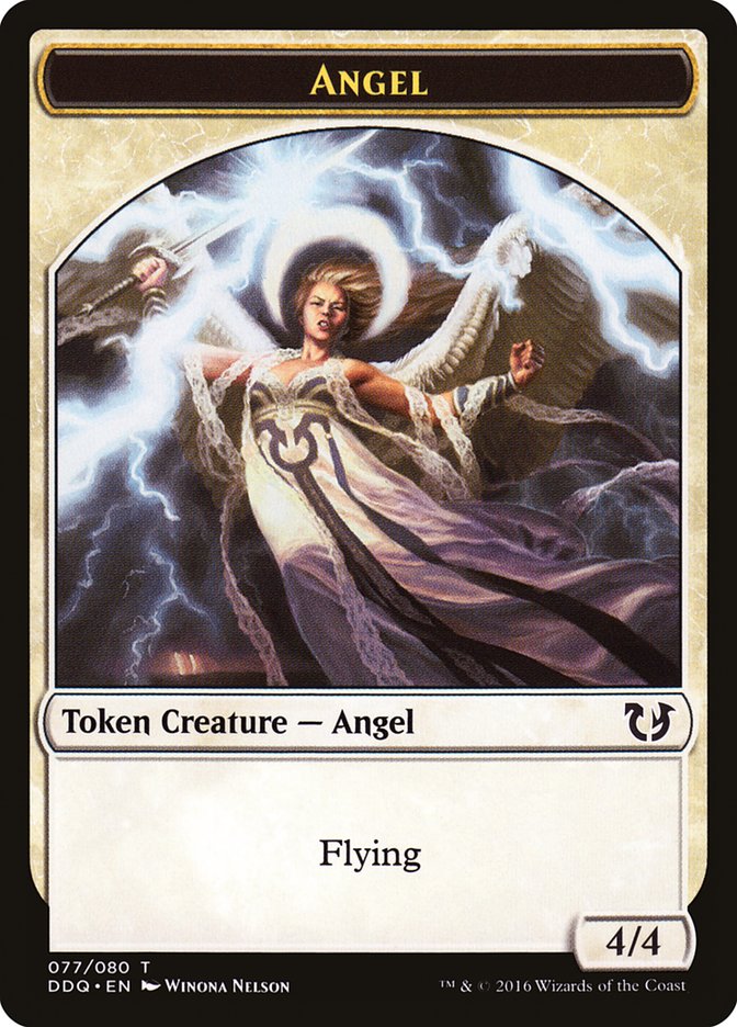 Angel Token [Duel Decks: Blessed vs. Cursed] | Impulse Games and Hobbies