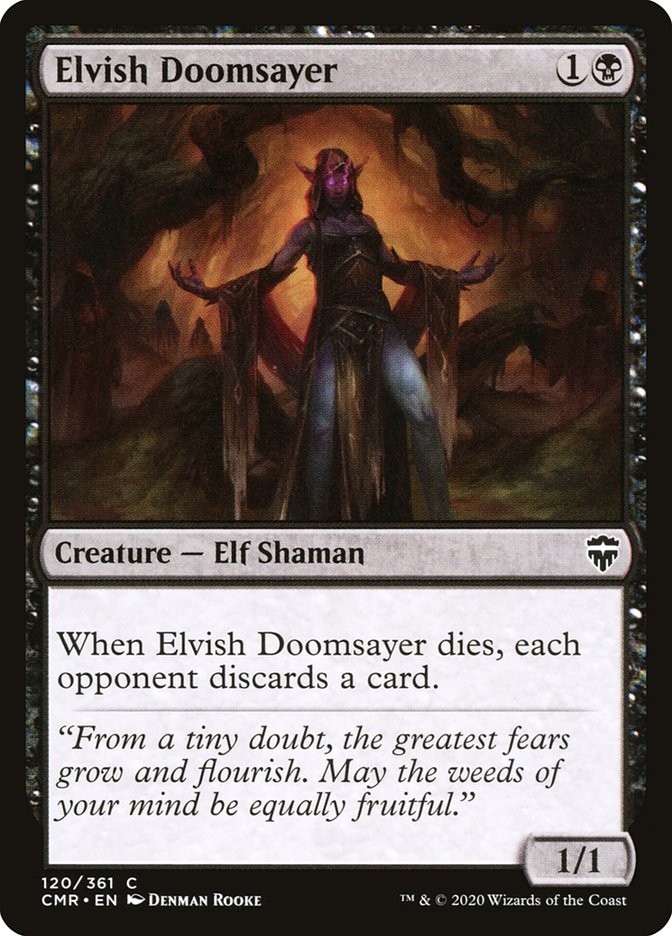 Elvish Doomsayer [Commander Legends] | Impulse Games and Hobbies