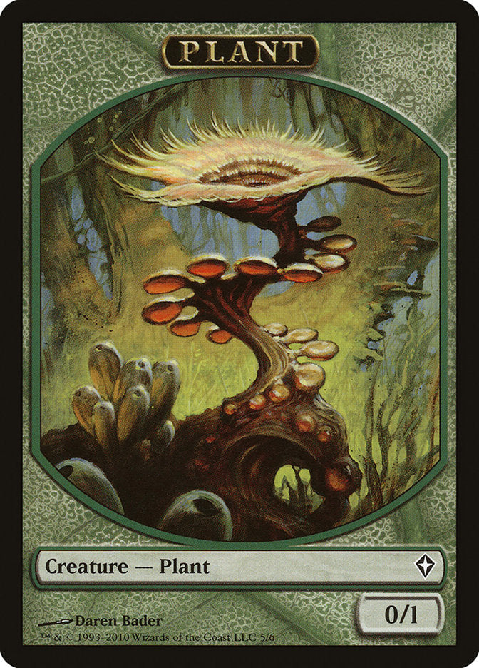 Plant Token [Worldwake Tokens] | Impulse Games and Hobbies