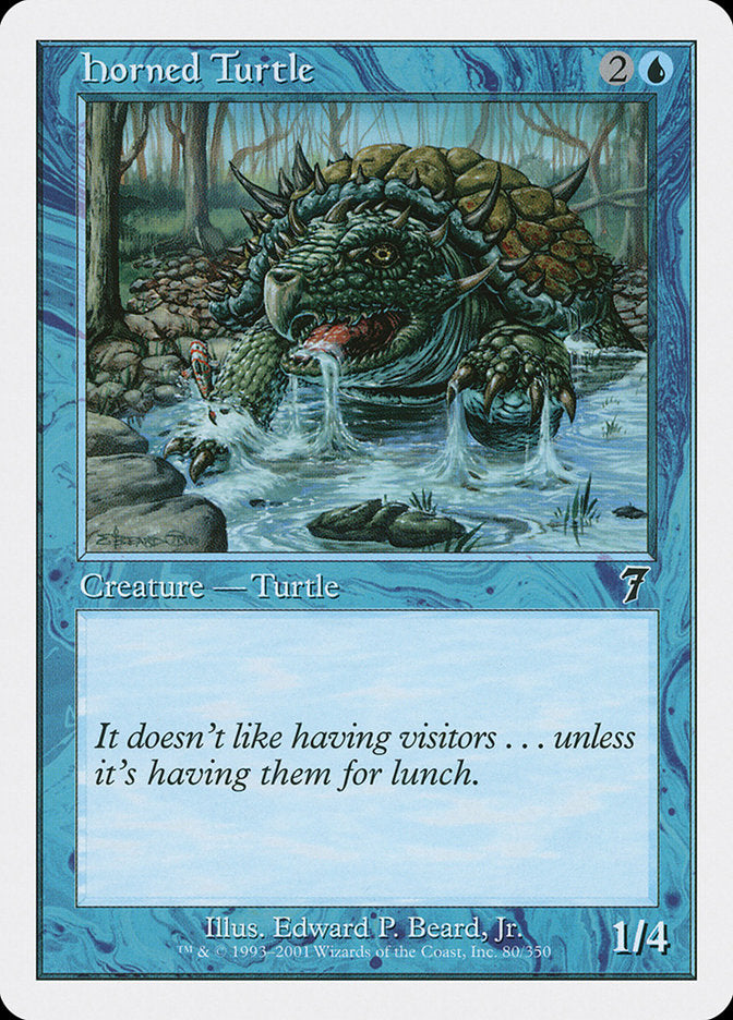 Horned Turtle [Seventh Edition] | Impulse Games and Hobbies