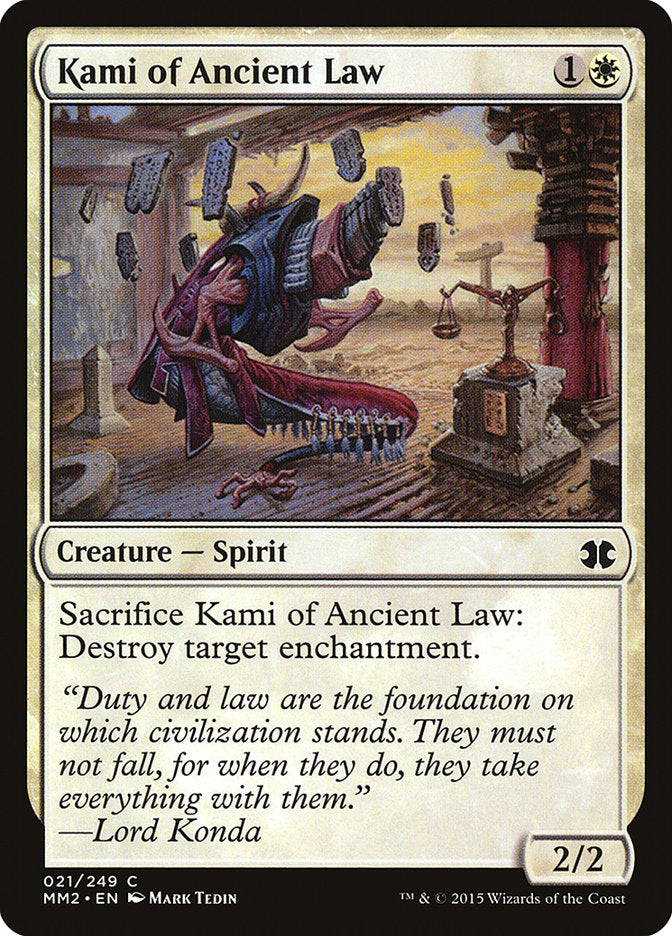 Kami of Ancient Law [Modern Masters 2015] | Impulse Games and Hobbies