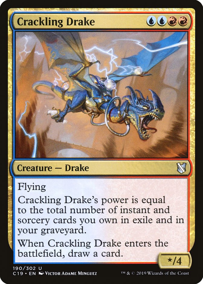 Crackling Drake [Commander 2019] | Impulse Games and Hobbies