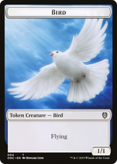 Bird // Cat Double-Sided Token [Phyrexia: All Will Be One Commander Tokens] | Impulse Games and Hobbies