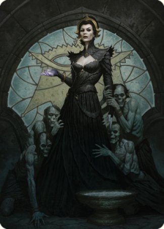 Liliana of the Veil Art Card [Dominaria United Art Series] | Impulse Games and Hobbies