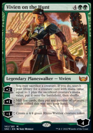 Vivien on the Hunt (Promo Pack) [Streets of New Capenna Promos] | Impulse Games and Hobbies