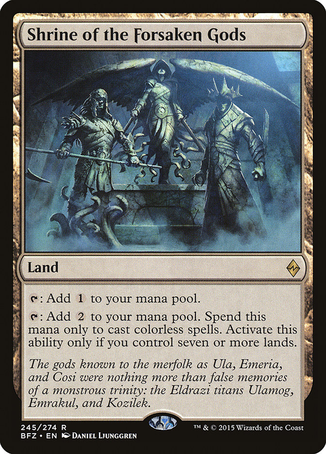 Shrine of the Forsaken Gods [Battle for Zendikar] | Impulse Games and Hobbies