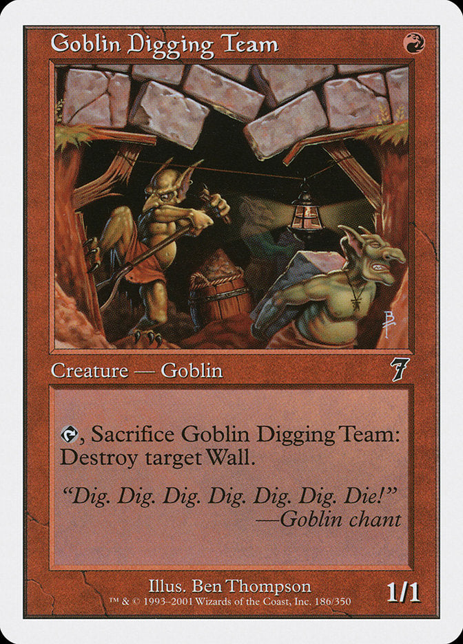 Goblin Digging Team [Seventh Edition] | Impulse Games and Hobbies