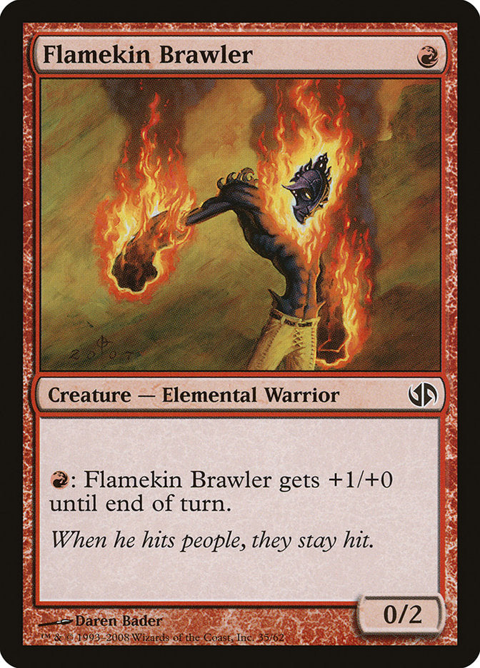 Flamekin Brawler [Duel Decks: Jace vs. Chandra] | Impulse Games and Hobbies