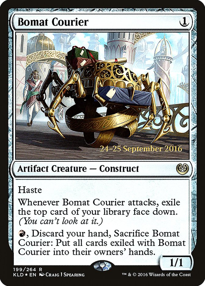 Bomat Courier [Kaladesh Prerelease Promos] | Impulse Games and Hobbies