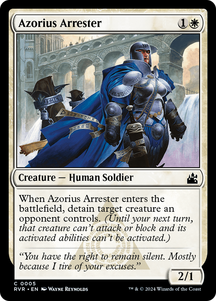 Azorius Arrester [Ravnica Remastered] | Impulse Games and Hobbies