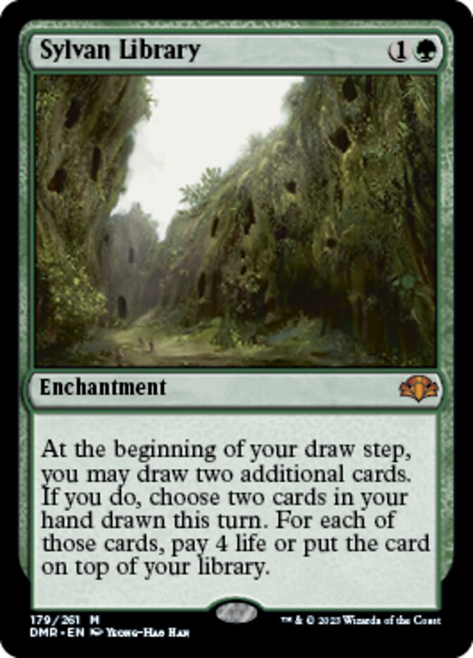 Sylvan Library [Dominaria Remastered] | Impulse Games and Hobbies