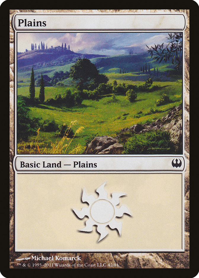 Plains (42) [Duel Decks: Knights vs. Dragons] | Impulse Games and Hobbies