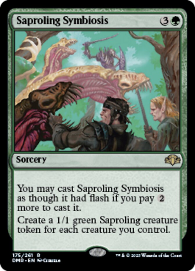 Saproling Symbiosis [Dominaria Remastered] | Impulse Games and Hobbies