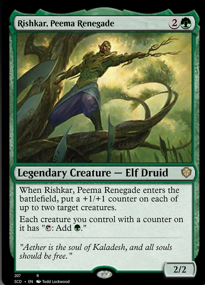 Rishkar, Peema Renegade [Starter Commander Decks] | Impulse Games and Hobbies