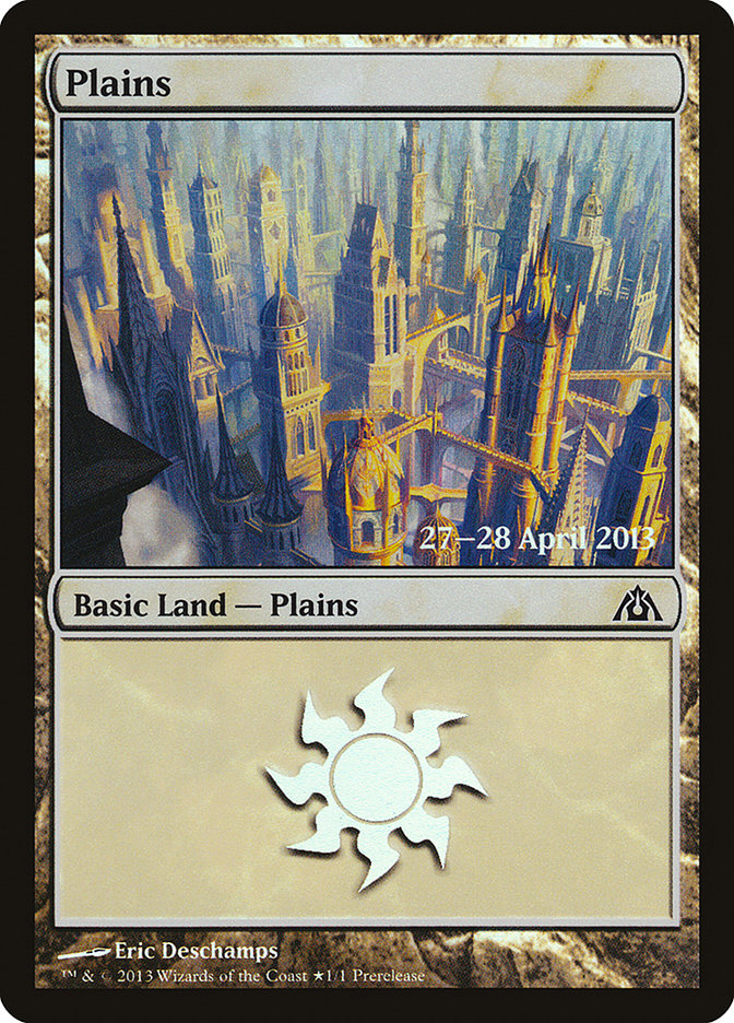 Plains (157) [Dragon's Maze Prerelease Promos] | Impulse Games and Hobbies