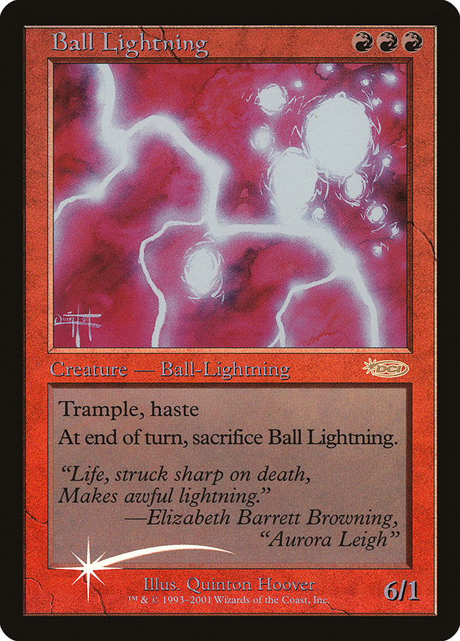 Ball Lightning [Judge Gift Cards 2001] | Impulse Games and Hobbies