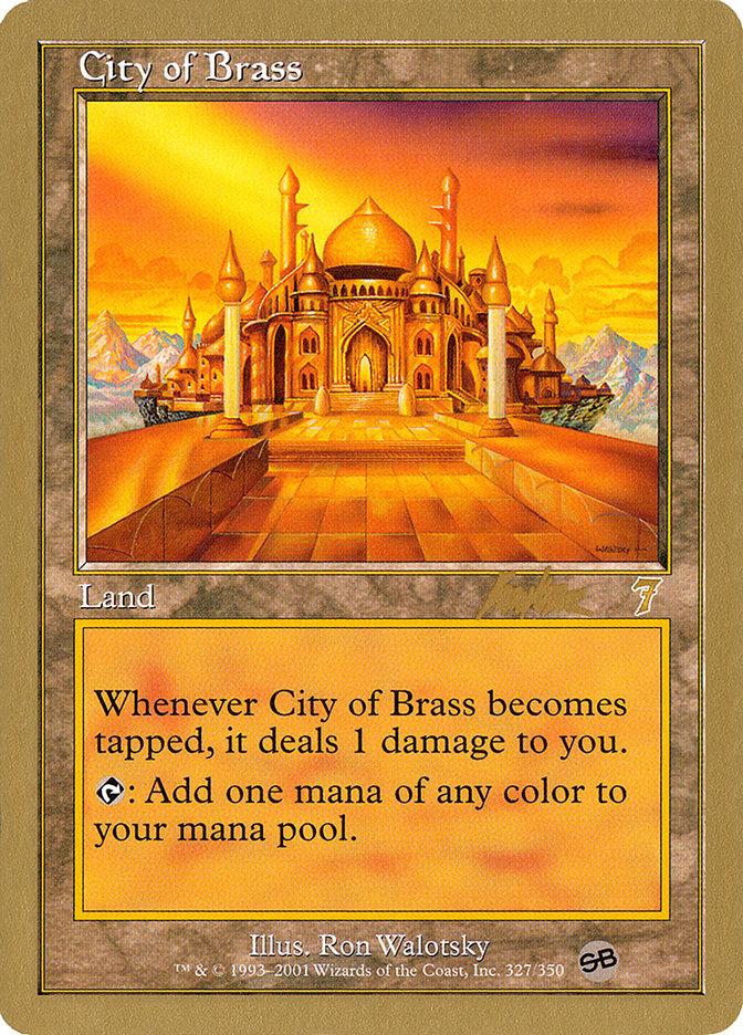 City of Brass (Brian Kibler) (SB) [World Championship Decks 2002] | Impulse Games and Hobbies