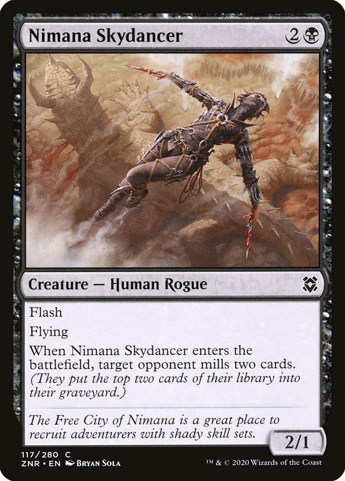 Nimana Skydancer [Zendikar Rising] | Impulse Games and Hobbies